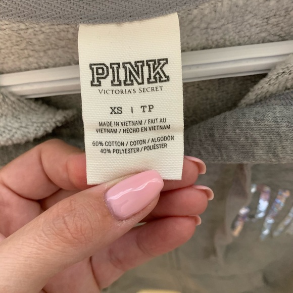 Pink Hooded Zip-up - Picture 3 of 6